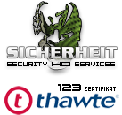 Sicherheit -> Thawte 123 SSL fr 79,50 € - Laufzeit und Abrechnung  1 Jahr. ( Vorkasse )