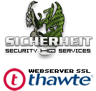 Sicherheit -> Thawte Webserver SSL fr 150,00 € - Laufzeit und Abrechnung  1 Jahr. ( Vorkasse )